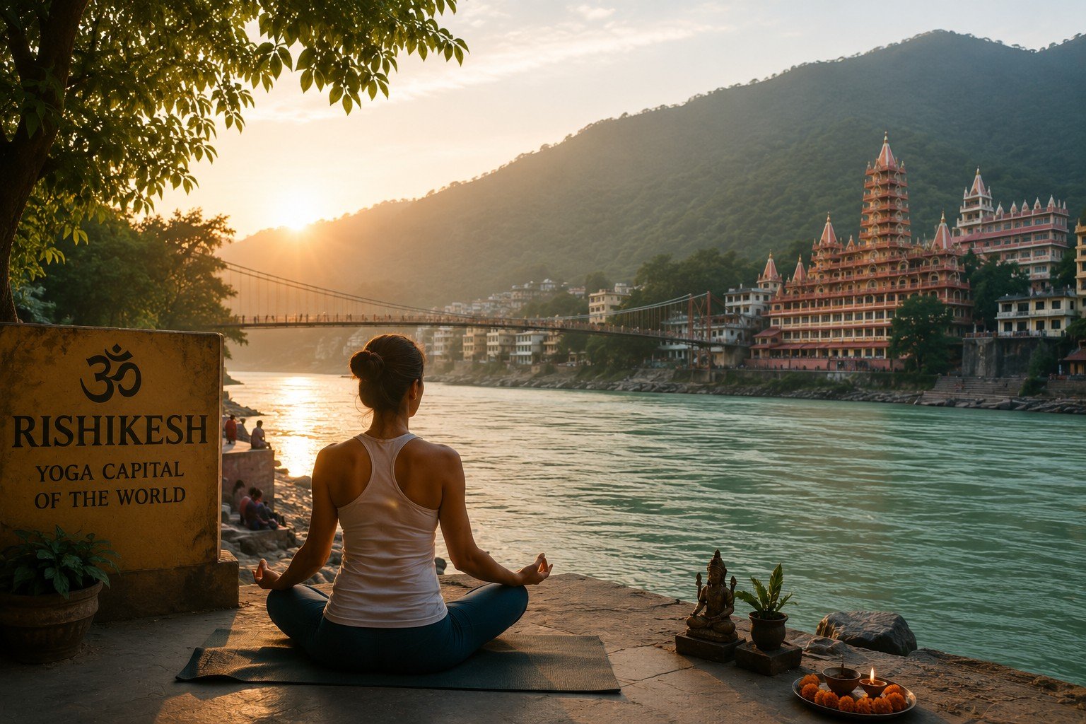 Rishikesh on the Ganges